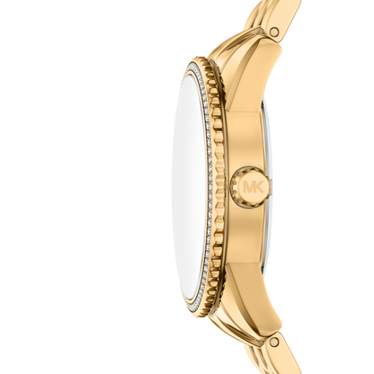 Reloj Análogo Luxury Dorado de Mujer