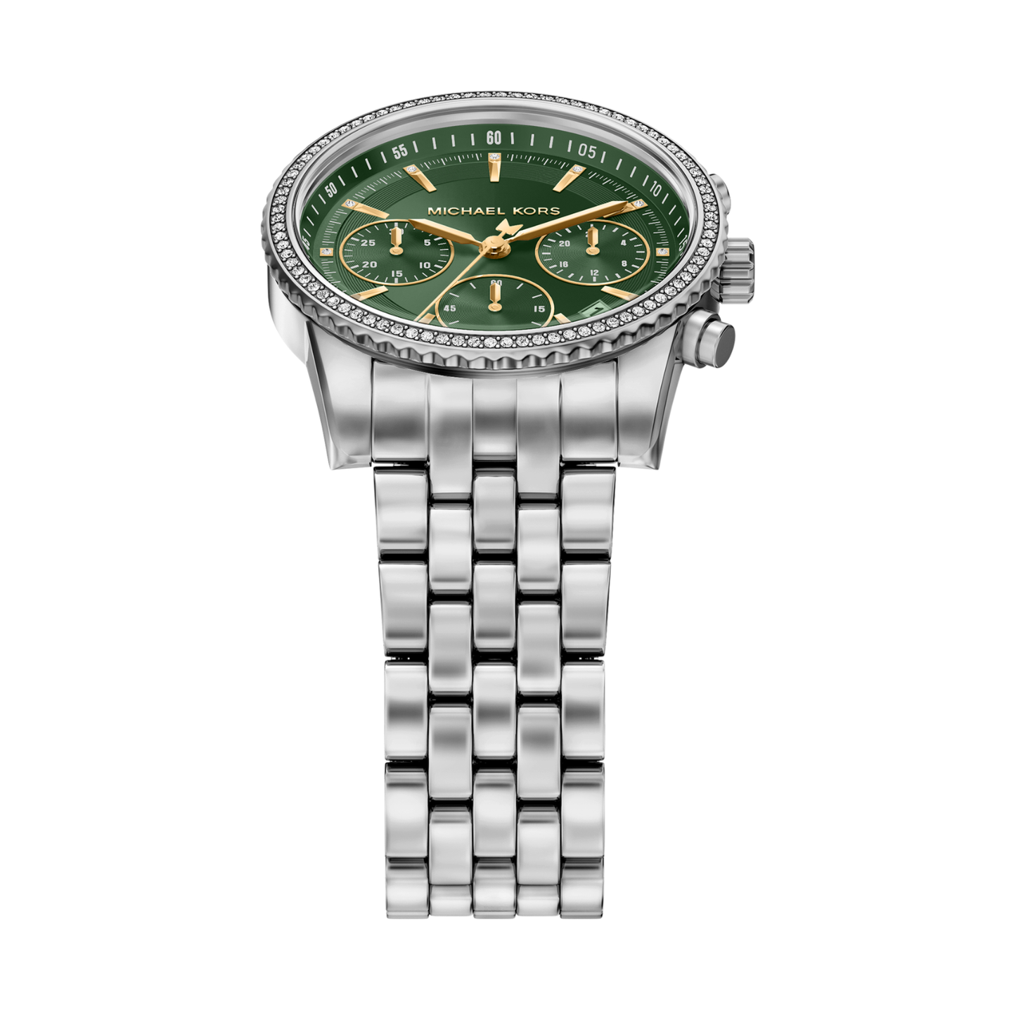 Reloj Análogo Luxury Verde de Mujer