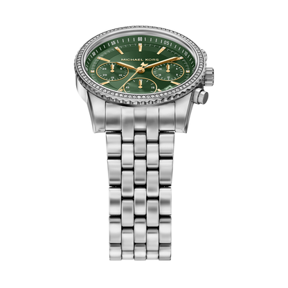 Reloj Análogo Luxury Verde de Mujer