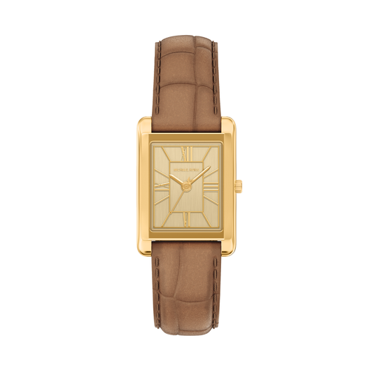 Reloj Análogo Luxury Dorado de Mujer