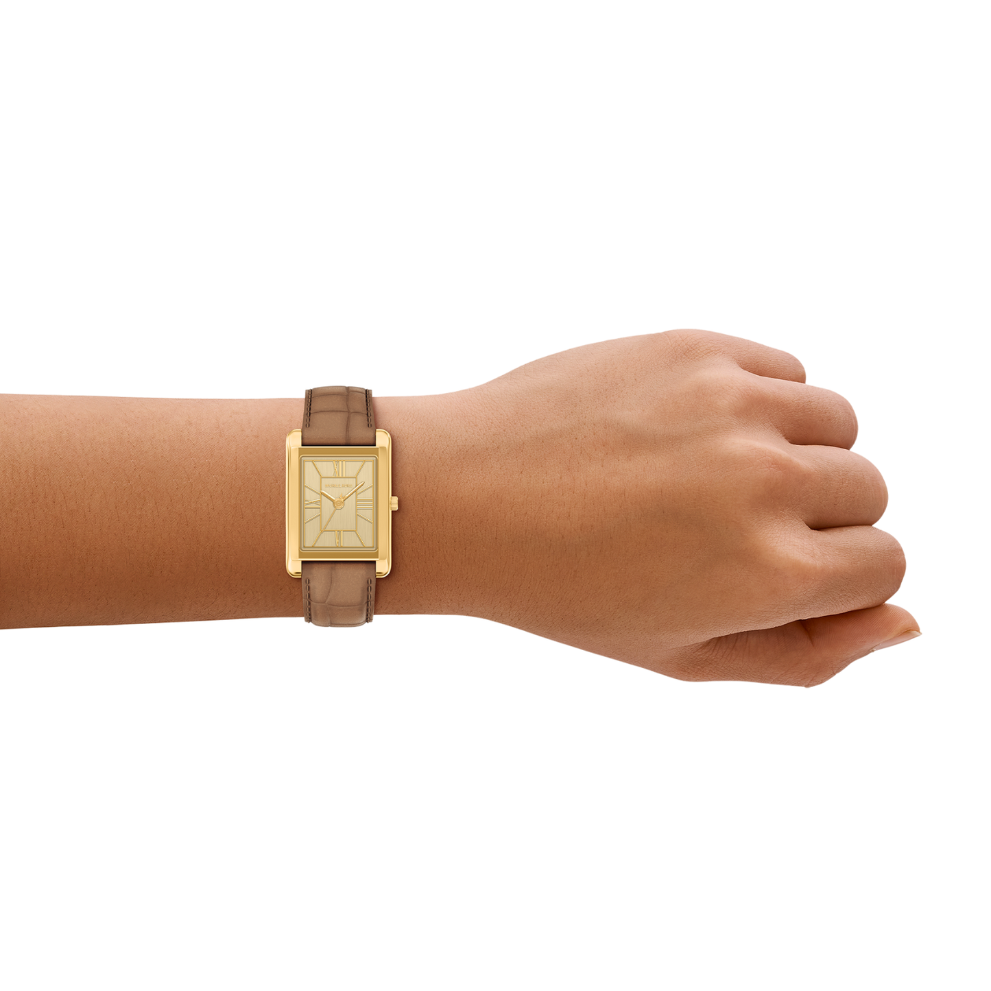 Reloj Análogo Luxury Dorado de Mujer