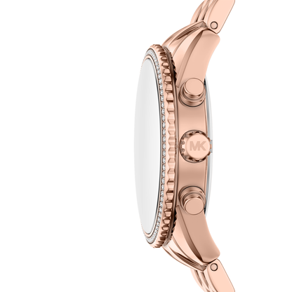 Reloj Análogo Luxury Oro Rosa de Mujer