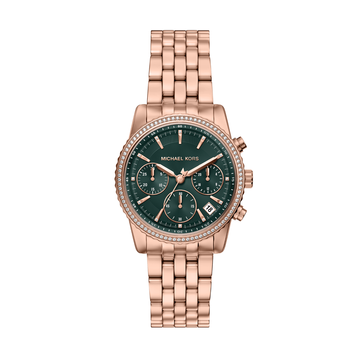 Reloj Análogo Luxury Oro Rosa de Mujer