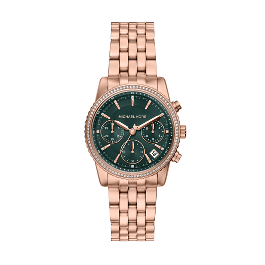 Reloj Análogo Luxury Oro Rosa de Mujer