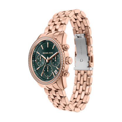 Reloj Análogo Luxury Oro Rosa de Mujer