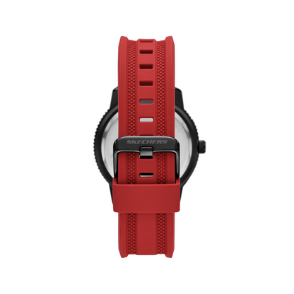 Reloj Análogo Casual Plateado de Hombre