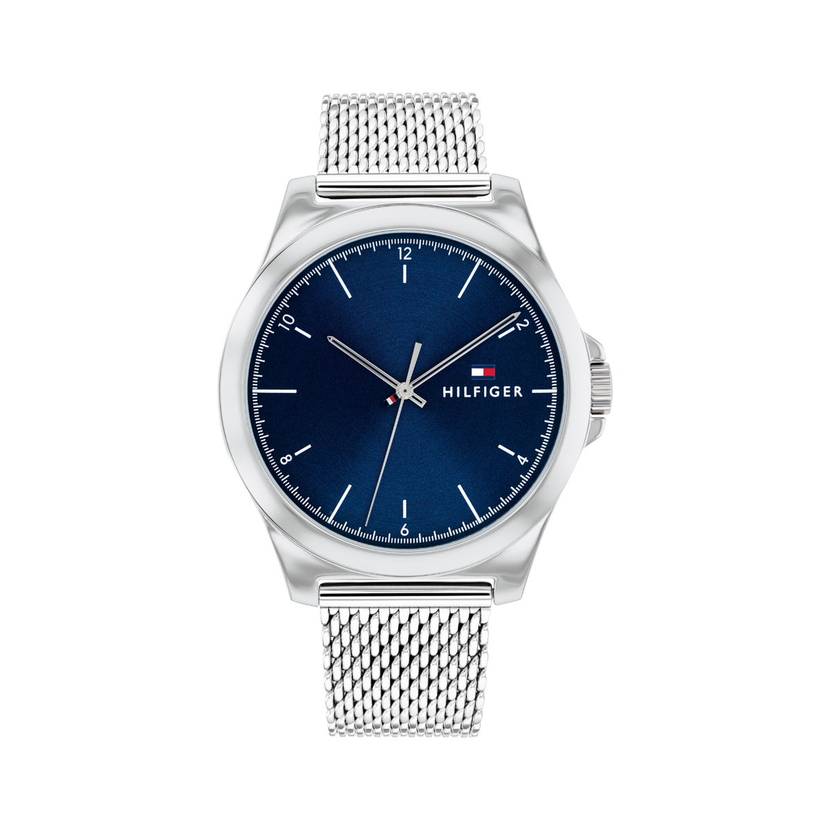 Reloj Análogo Tommy Hilfiger Norris Cuarzo Azul Oscuro y Plateado de Hombre