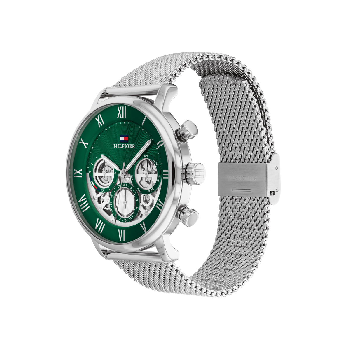 Reloj Análogo Legend Deportivo Plateado de Hombre