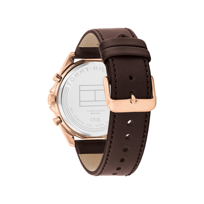 Reloj Análogo Casual Oro Rosa de Hombre