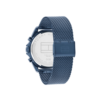 Reloj Análogo Casual Azul Oscuro de Hombre