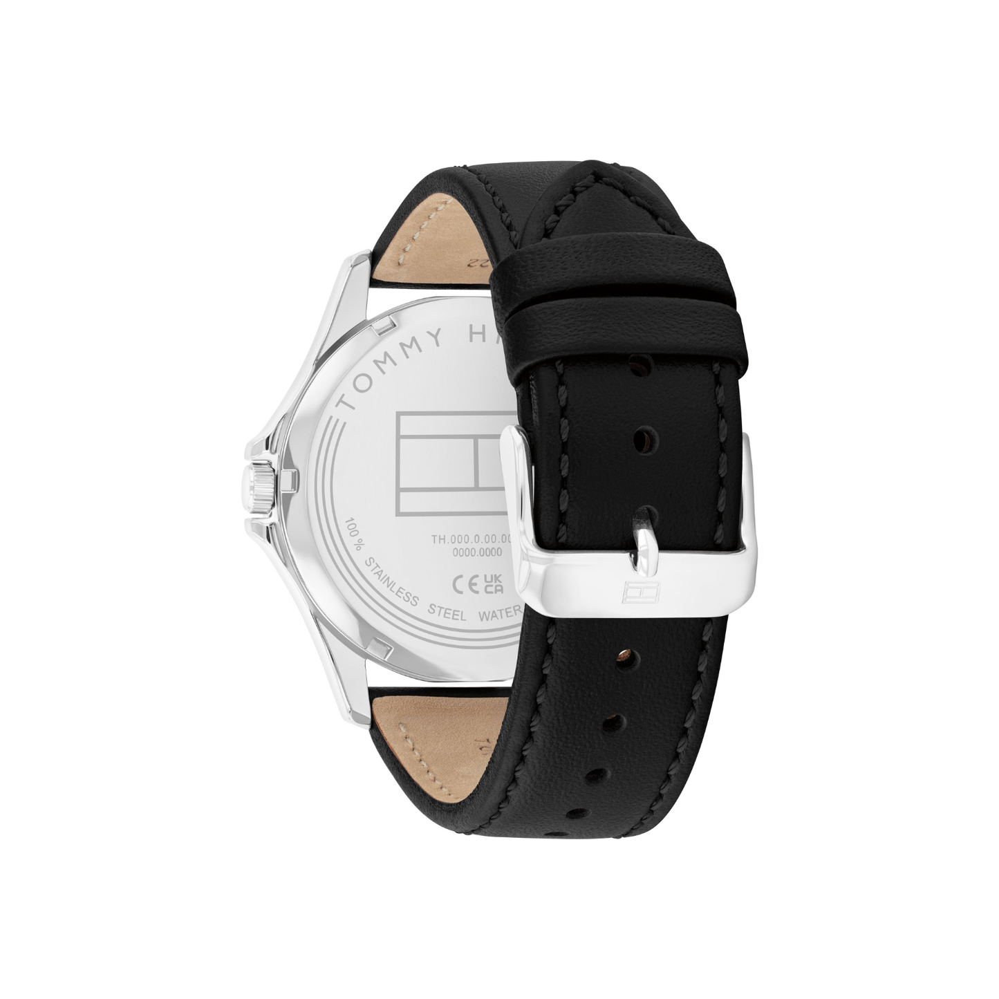 Reloj Análogo Casual Plateado de Hombre
