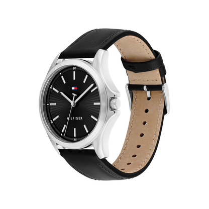 Reloj Análogo Casual Plateado de Hombre