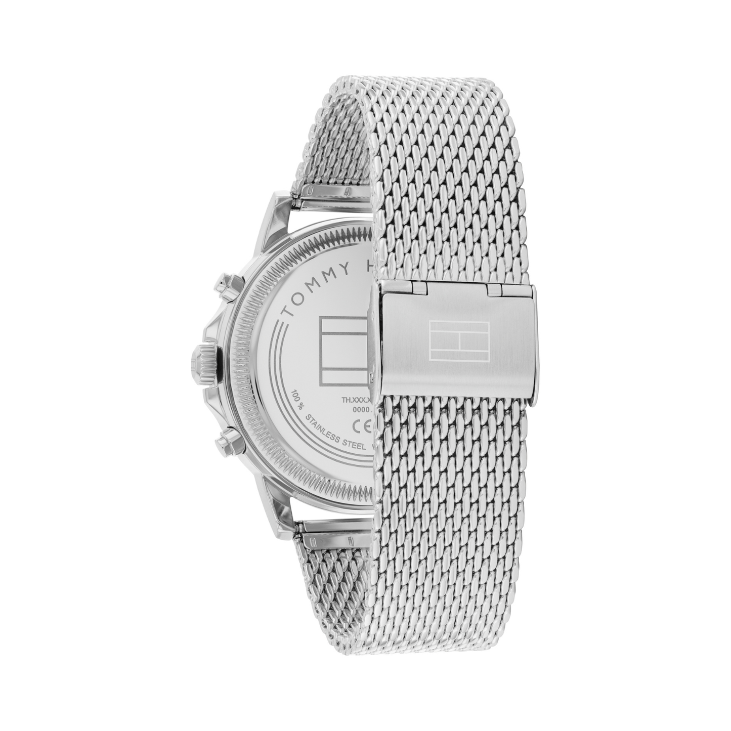 Reloj Análogo Deportivo Plateado de Hombre