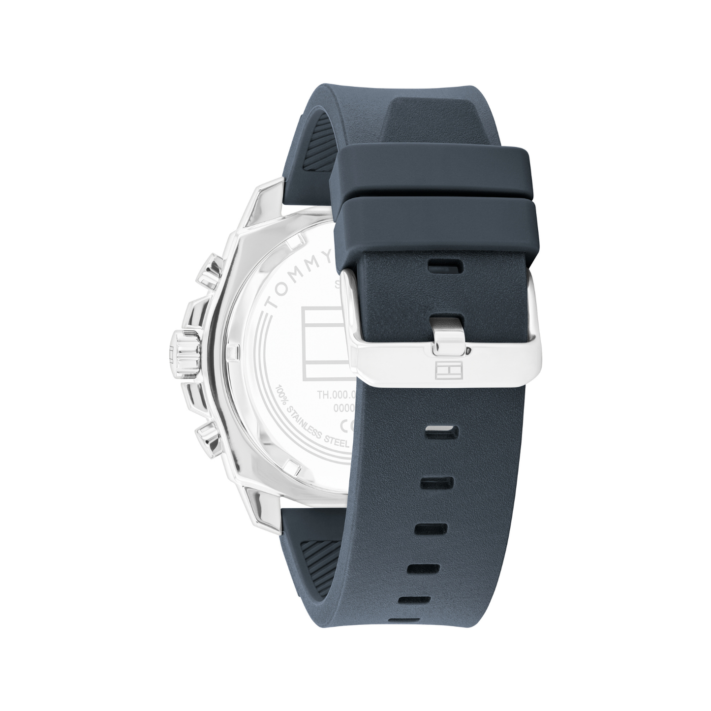 Reloj Análogo Deportivo Plateado de Hombre