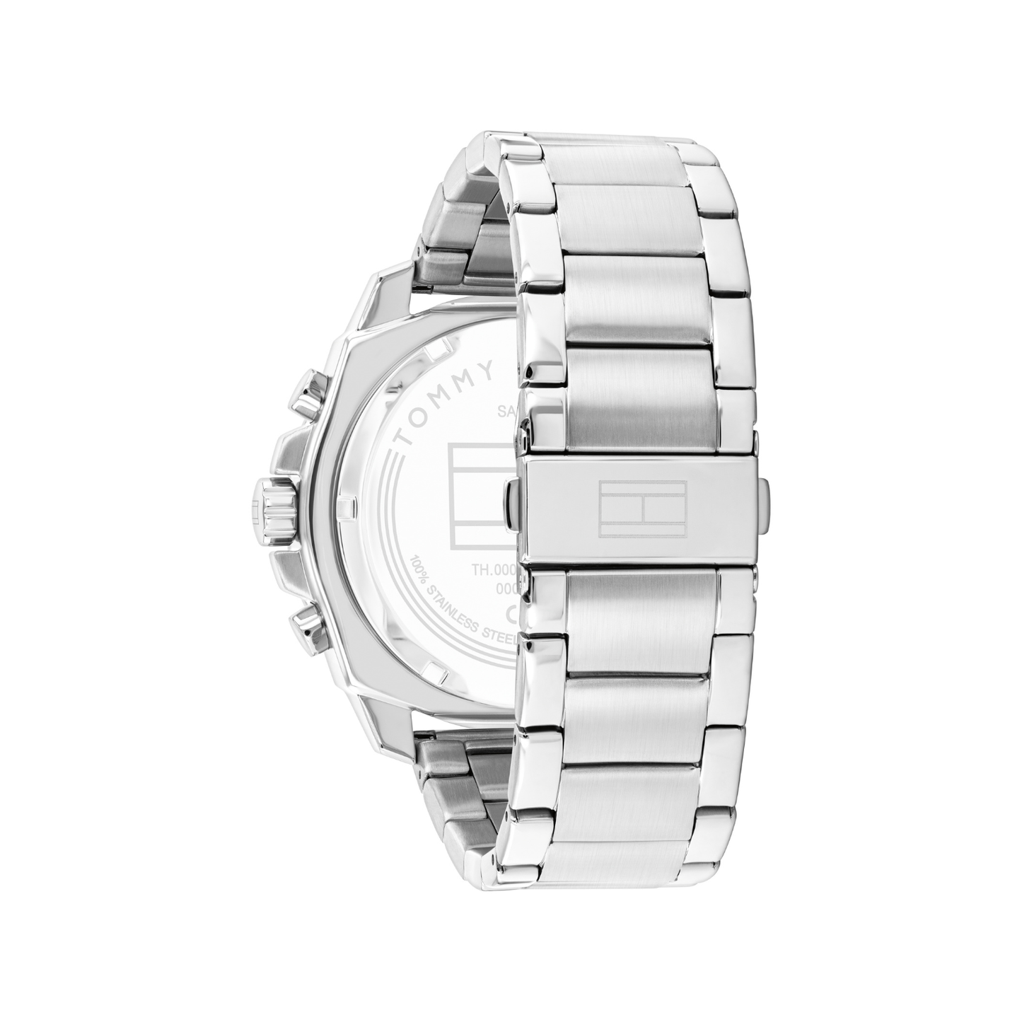 Reloj Análogo Deportivo Plateado  de Hombre