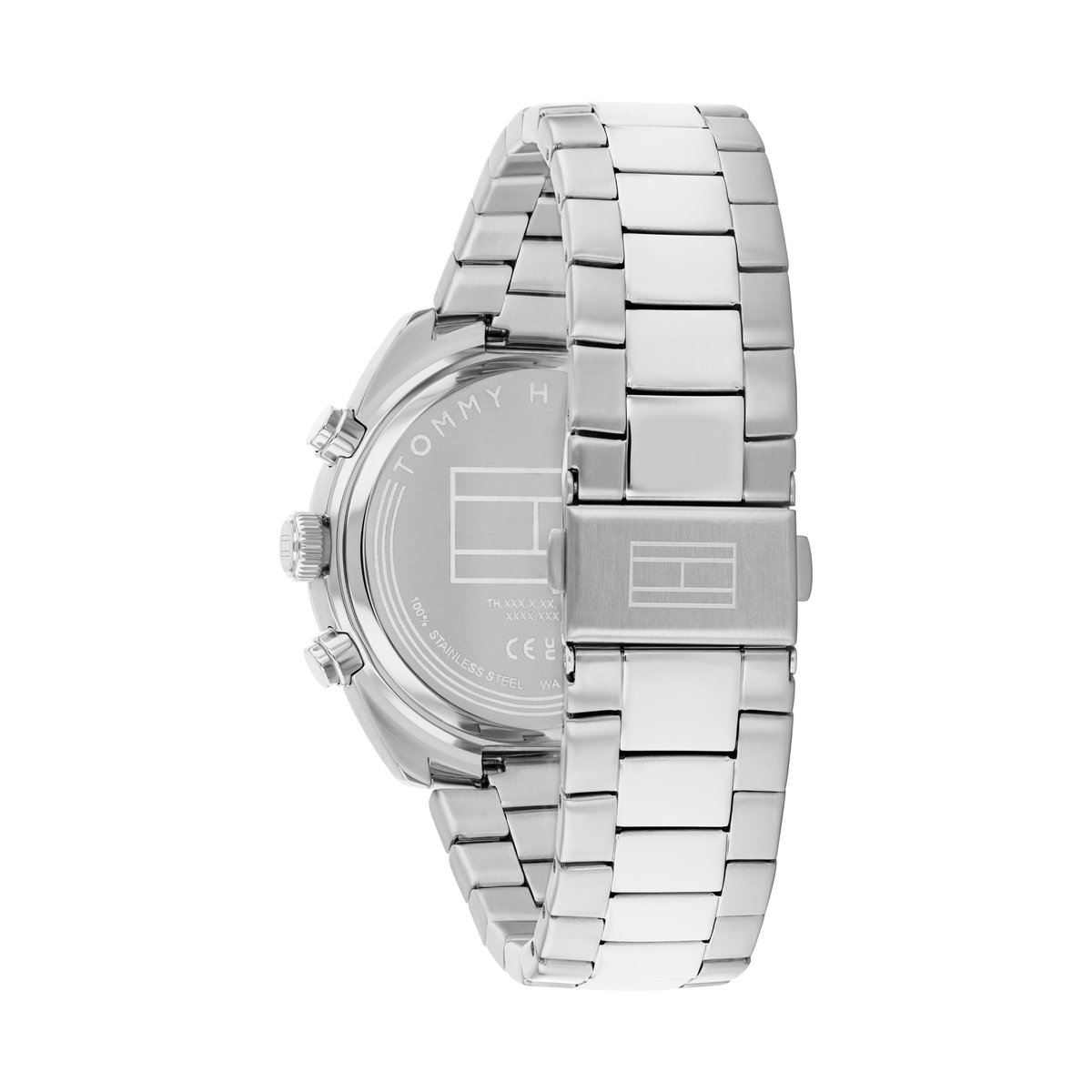 Reloj Análogo Hudson Casual Plateado de Hombre
