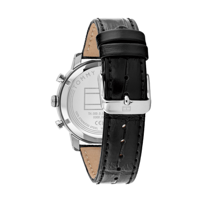 Reloj Análogo Casual Plateado de Hombre