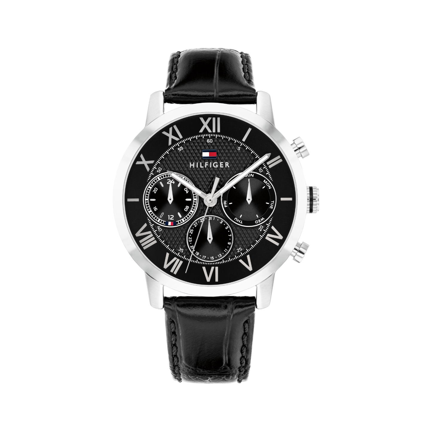 Reloj Análogo Casual Plateado de Hombre