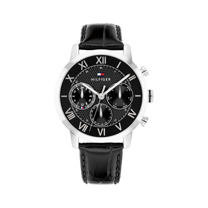 Reloj Análogo Casual Plateado de Hombre