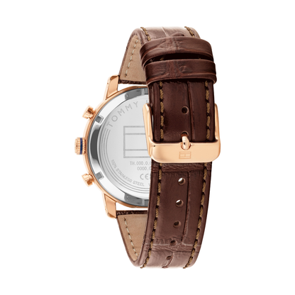 Reloj Análogo Casual Oro Rosa de Hombre