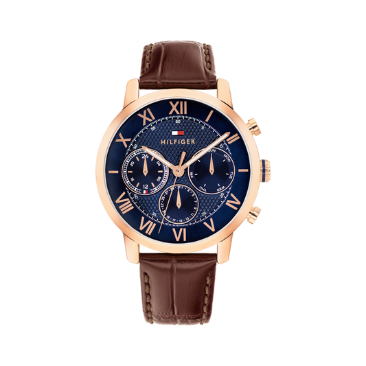 Reloj Análogo Casual Oro Rosa de Hombre