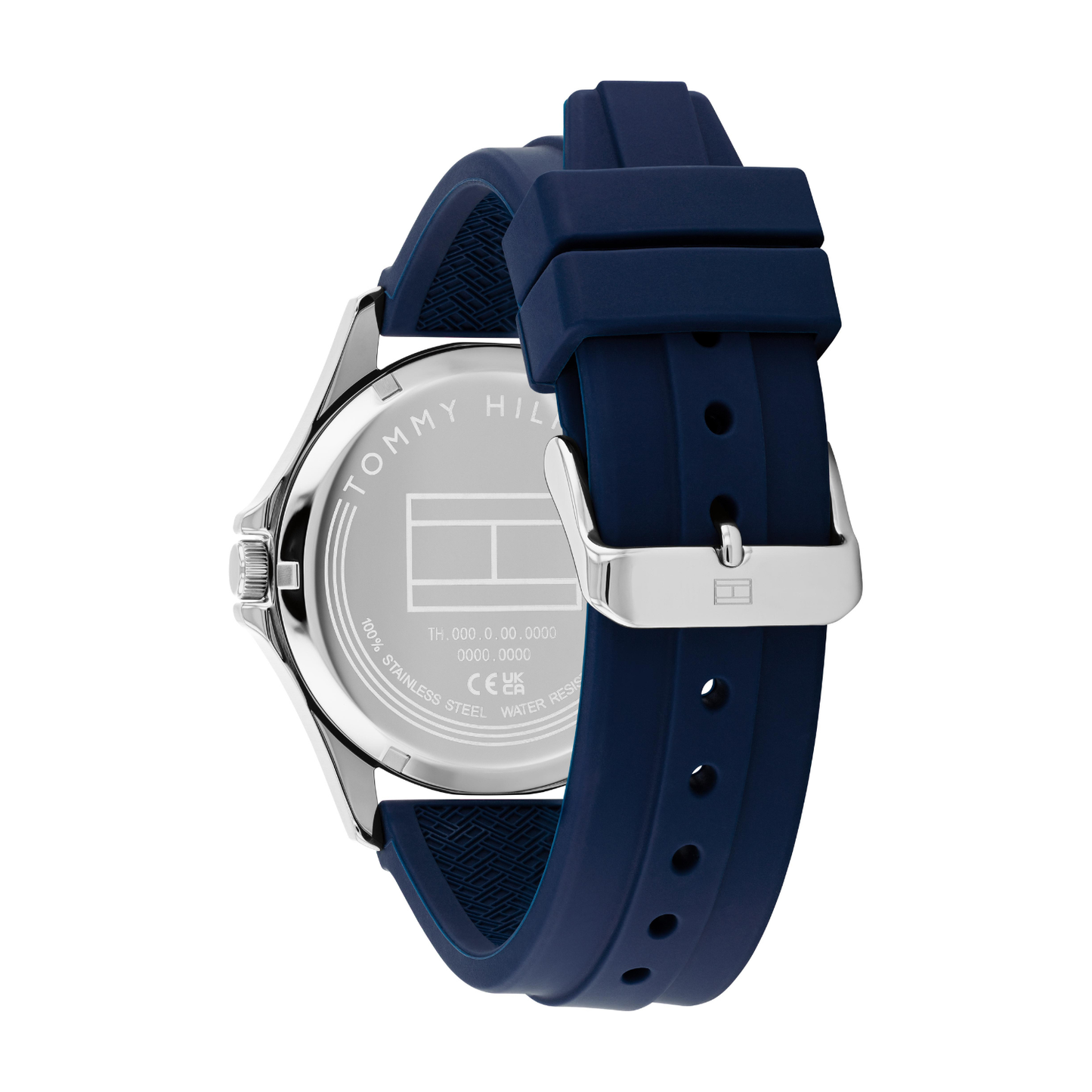 Reloj Análogo Casual Plateado de Hombre