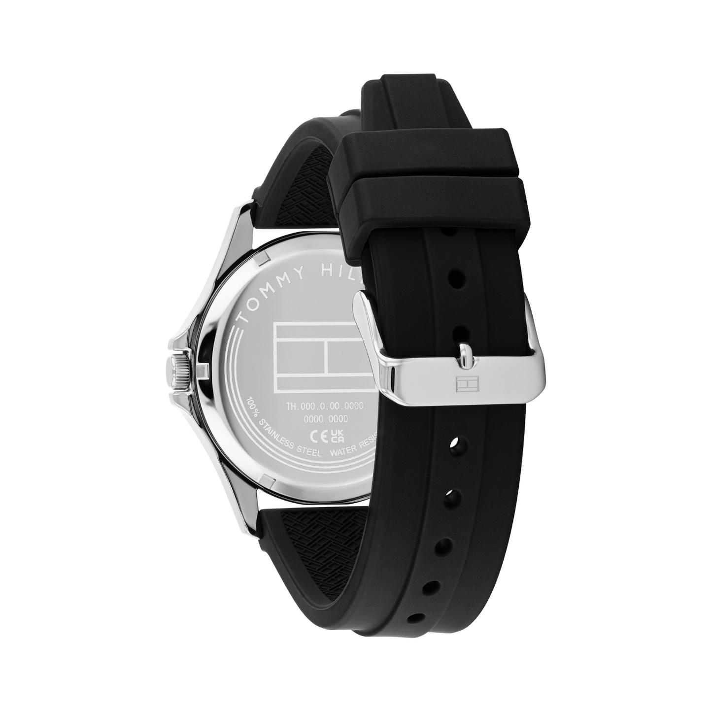 Reloj Análogo Casual Plateado de Hombre