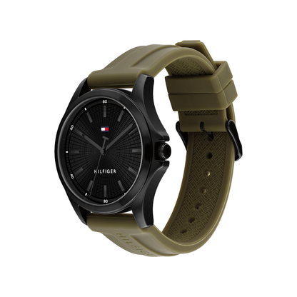 Reloj Análogo Casual Negro de Hombre