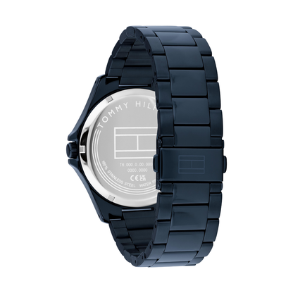 Reloj Análogo Casual Azul Oscuro de Hombre