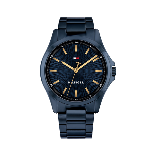 Reloj Análogo Casual Azul Oscuro de Hombre