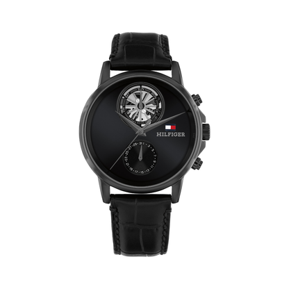 Reloj Análogo Tommy Hilfiger Stewart Cuarzo Negro de Hombre