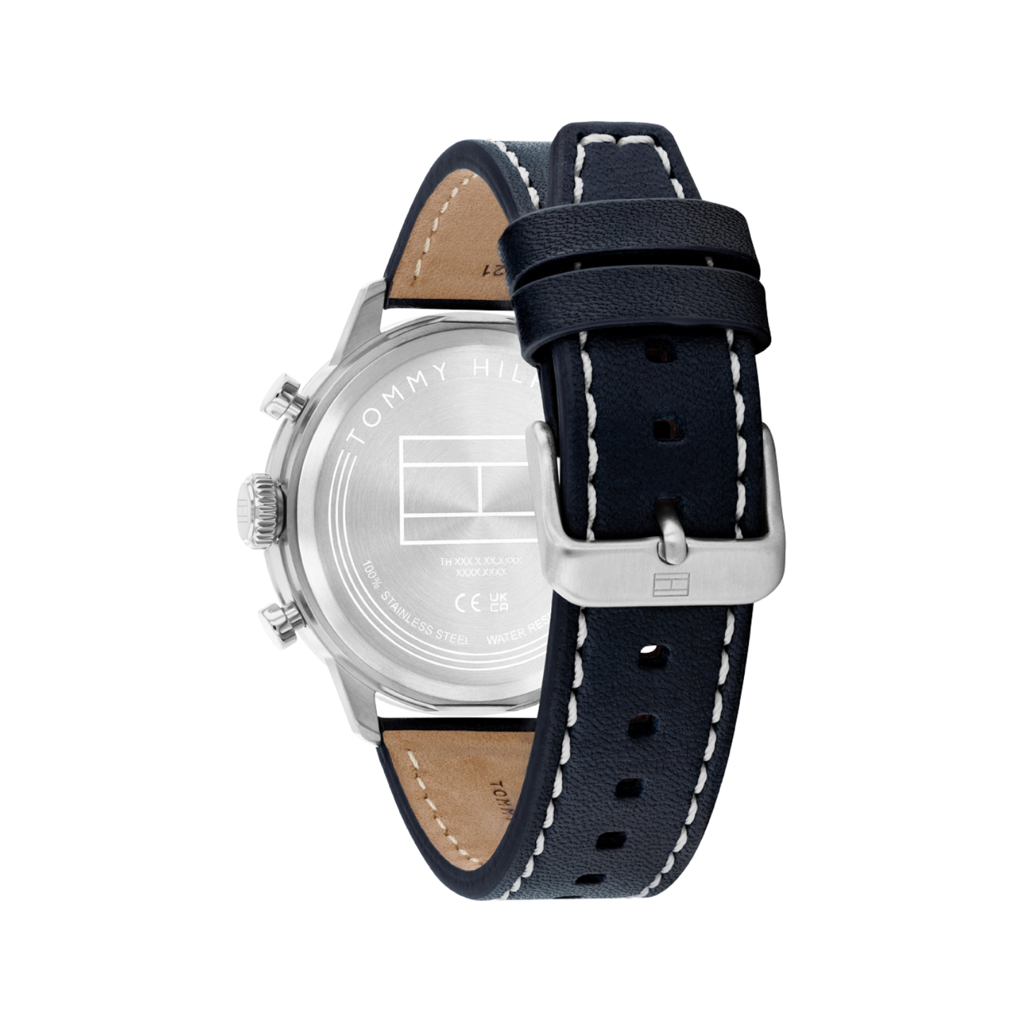 Reloj Análogo Deportivo Plateado de Hombre