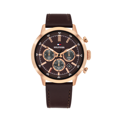 Reloj Análogo Casual Oro Rosa de Hombre