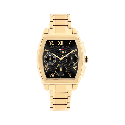 Reloj Análogo Casual Dorado de Hombre