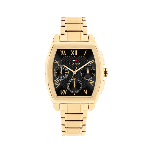 Reloj Análogo Casual Dorado de Hombre