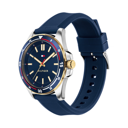 Reloj Análogo Tommy Hilfiger David Cuarzo Navy de Hombre