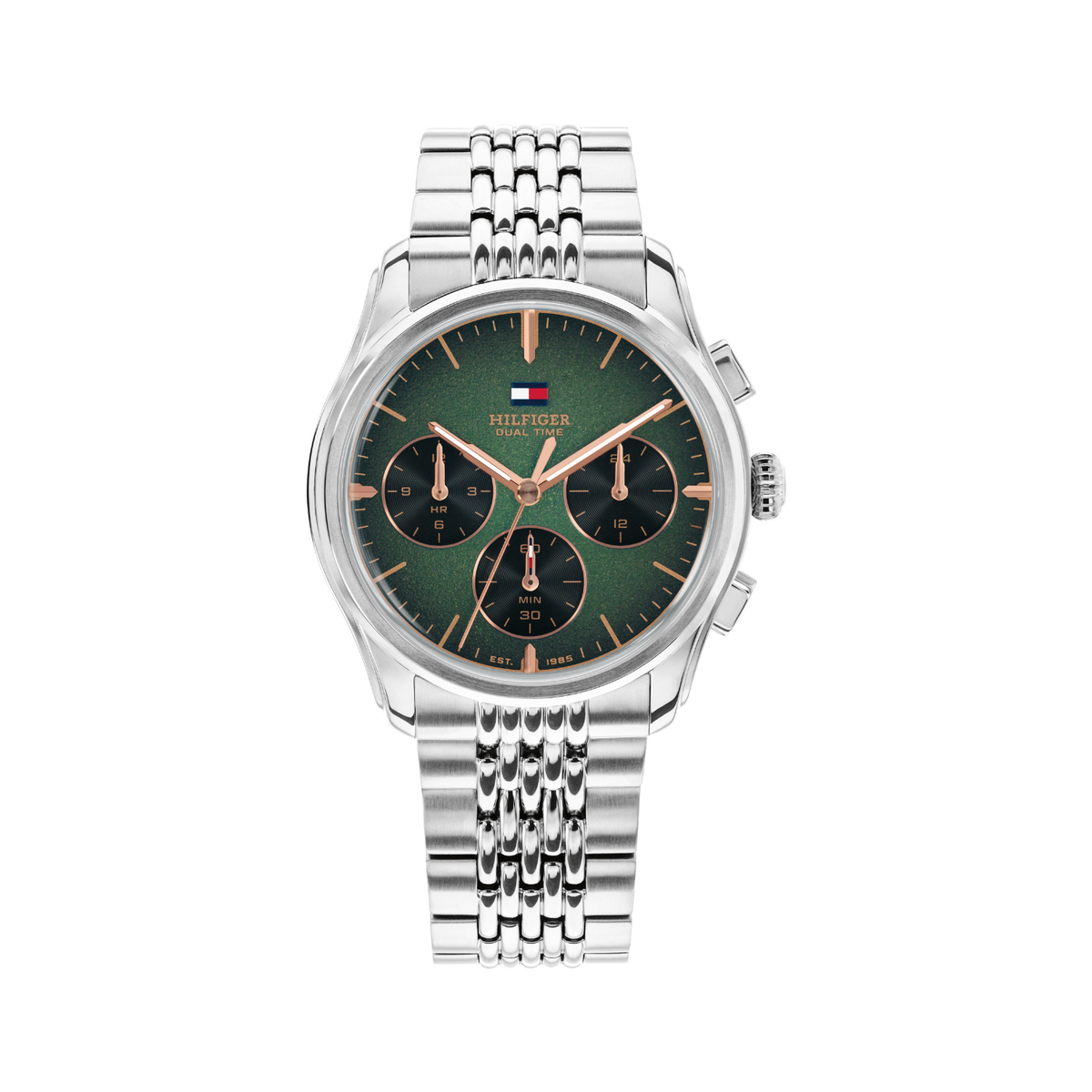Reloj Análogo Tommy Hilfiger Empire Cuarzo Verde de Hombre