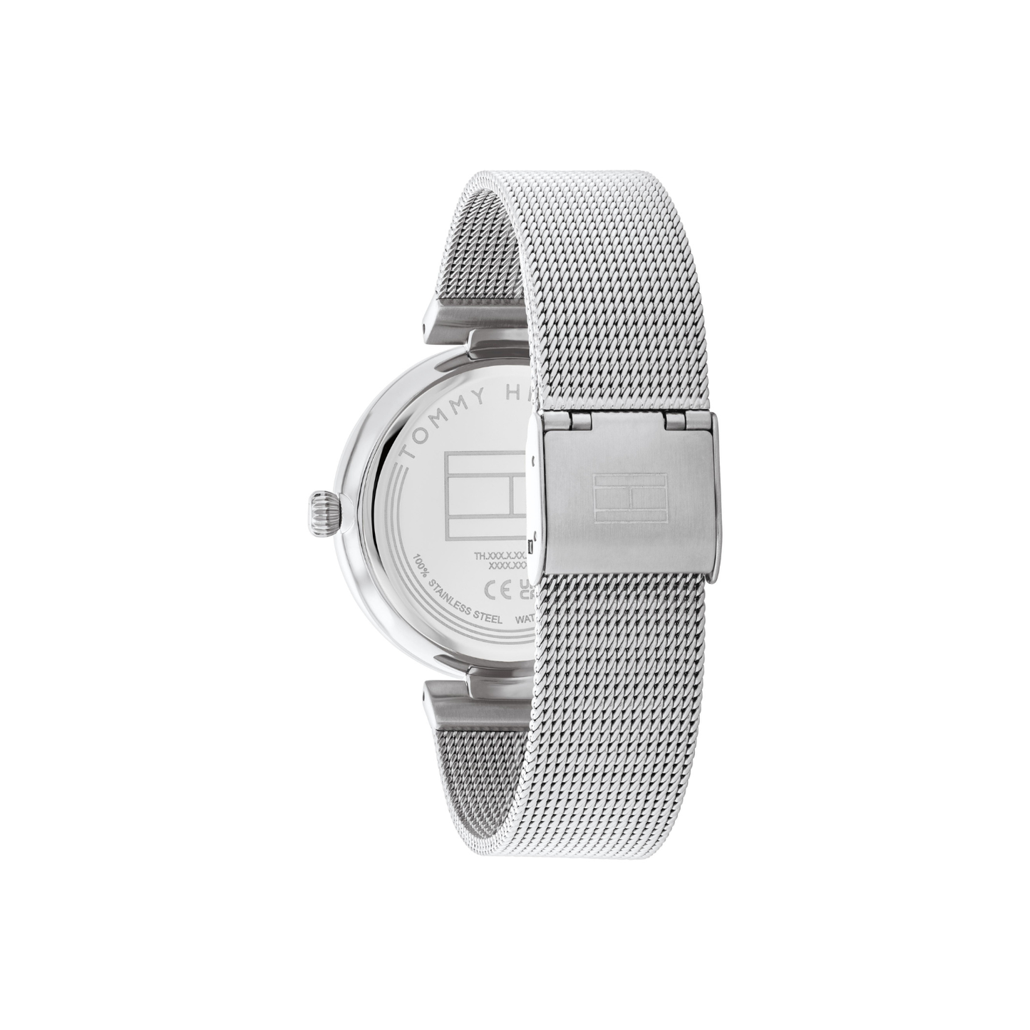 Reloj Análogo Plateado Causal de Mujer