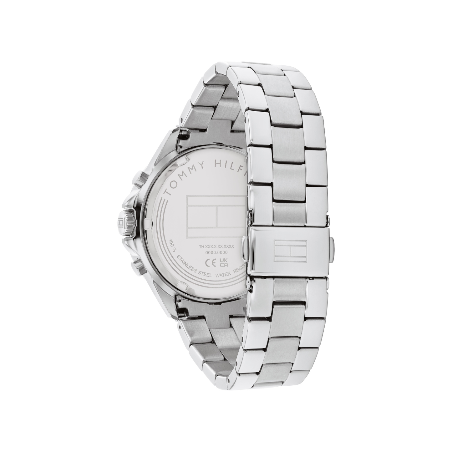 Reloj Análogo Deportivo Plateado de Mujer