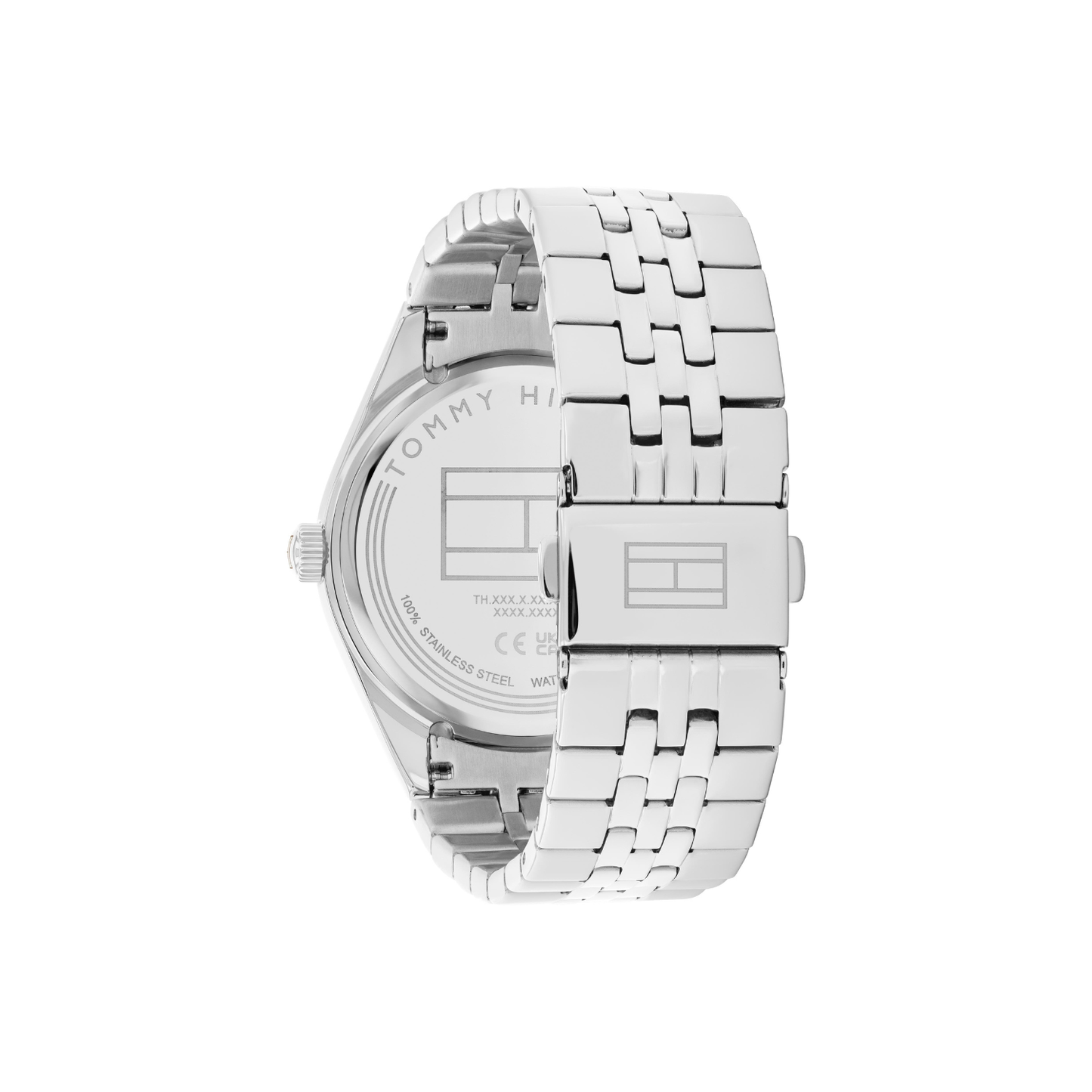 Reloj Análogo Casual Plateado de Mujer