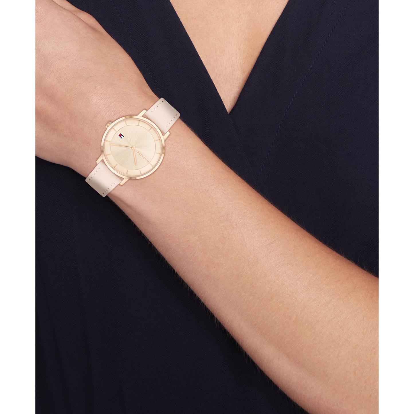 Reloj Análogo Casual Oro Rosa de Mujer