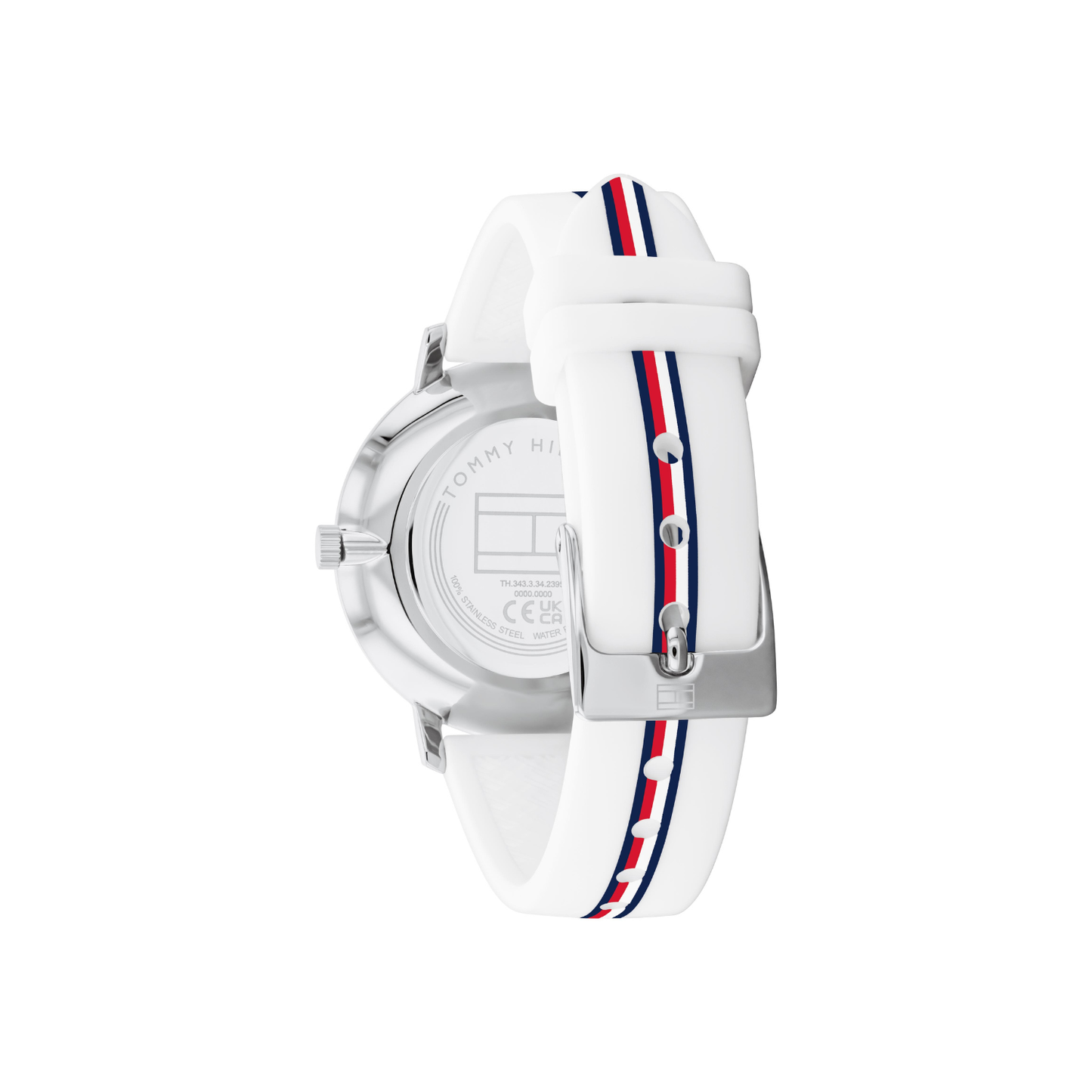 Reloj Análogo Casual Plateado de Mujer