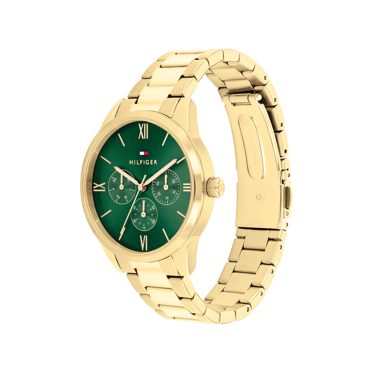 Reloj Análogo Casual Dorado de Mujer