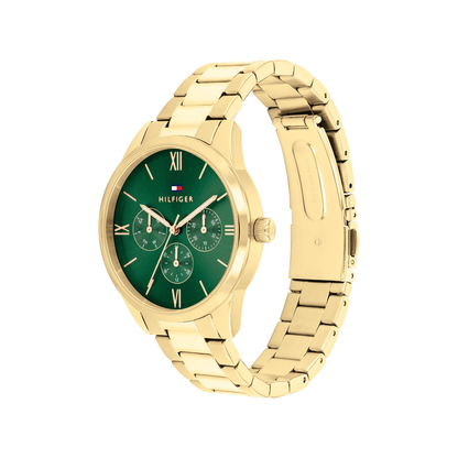Reloj Análogo Casual Dorado de Mujer