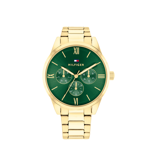Reloj Análogo Casual Dorado de Mujer