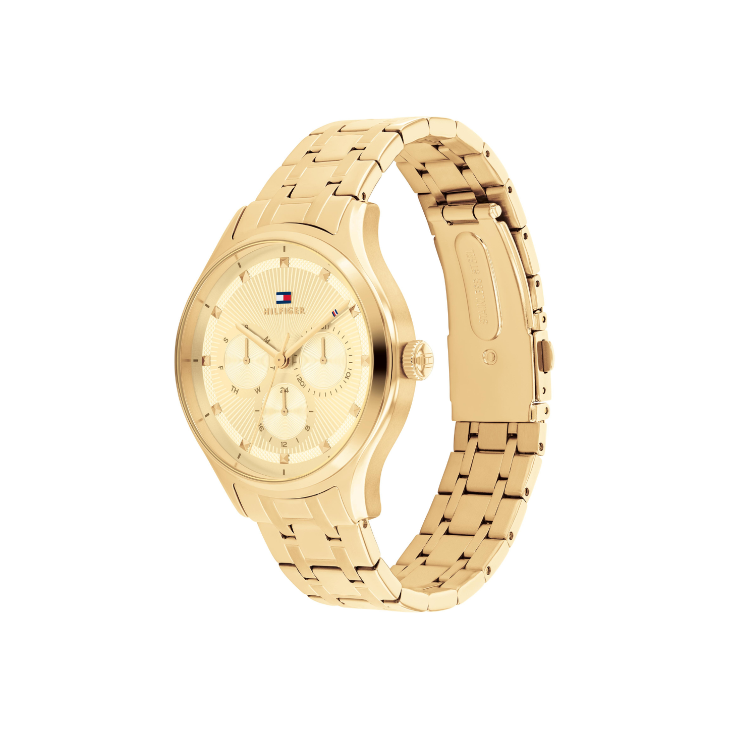Reloj Análogo Casual Dorado de Hombre