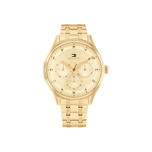 Reloj Análogo Casual Dorado de Hombre
