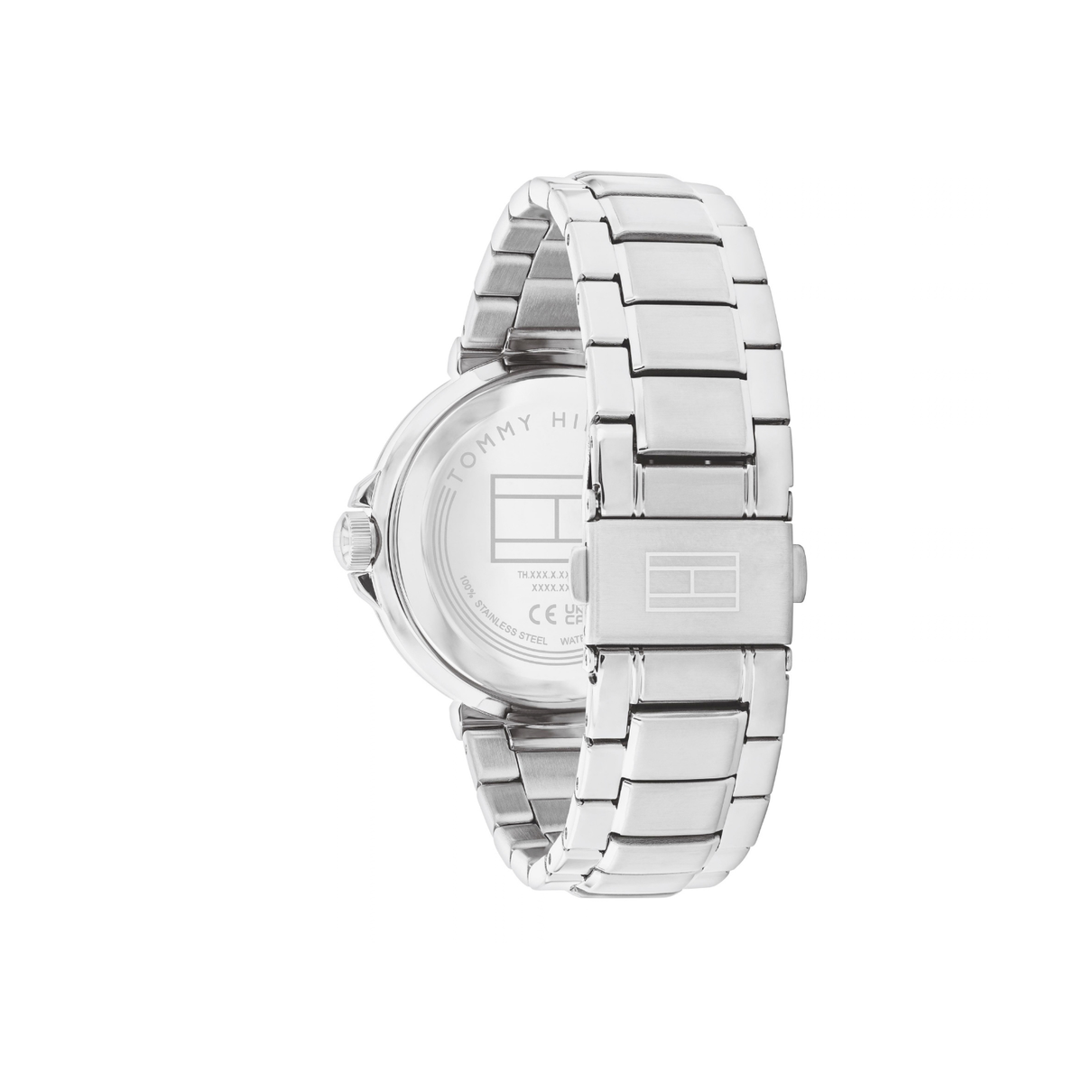 Reloj Análogo Tommy Hilfiger Lori Cuarzo Plateado de Mujer