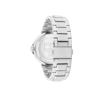 Reloj Análogo Tommy Hilfiger Lori Cuarzo Plateado de Mujer