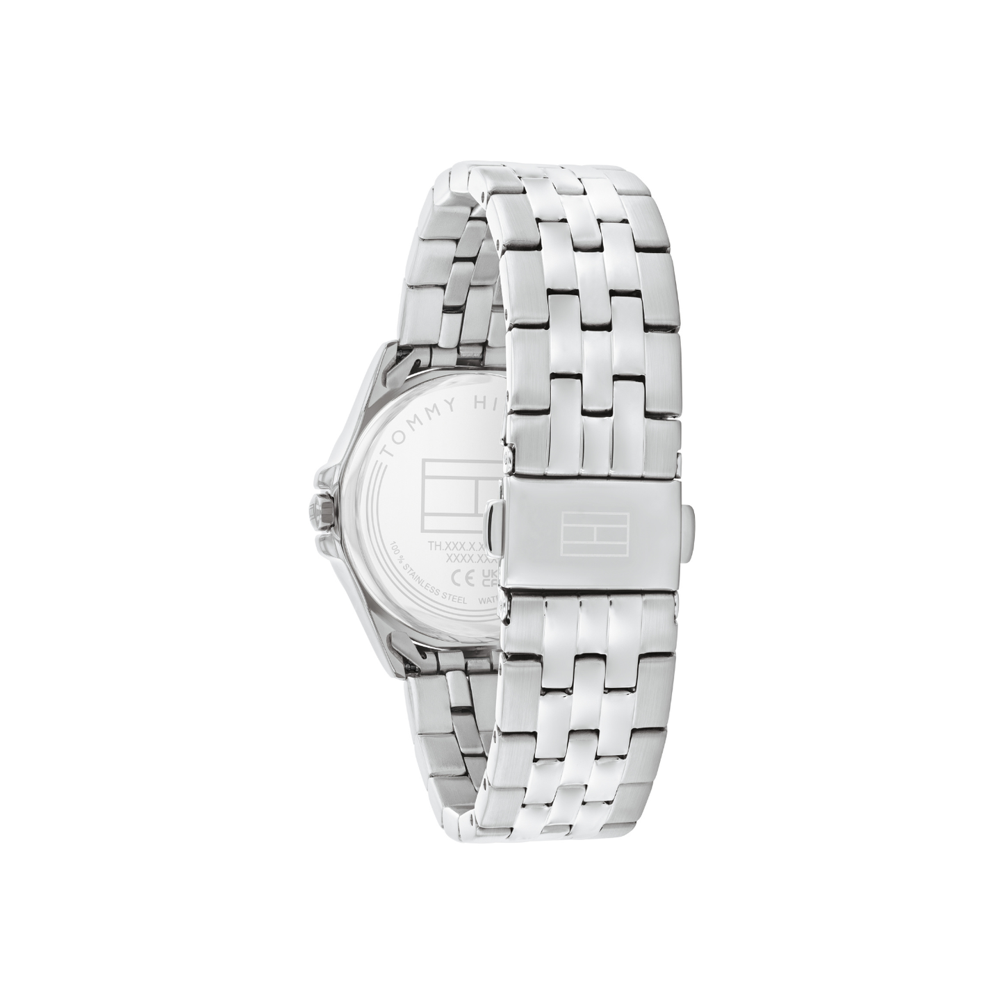 Reloj Análogo Casual Plateado de Mujer